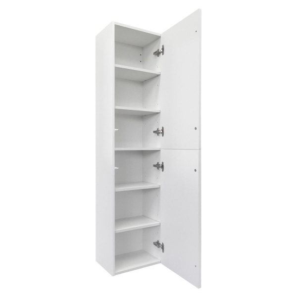 Пенал Comforty Мадрид 40x160 см 00-00017873 подвесной белый