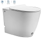 Унитаз приставной Ceruttispa Barbaria CT7264 с импульсным смывом с микролифтом
