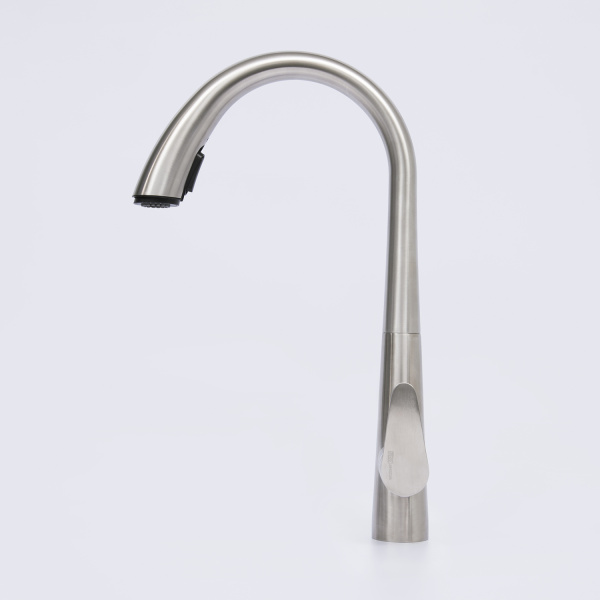 Смеситель для мойки WasserKRAFT A8617 нержавеющая сталь матовый