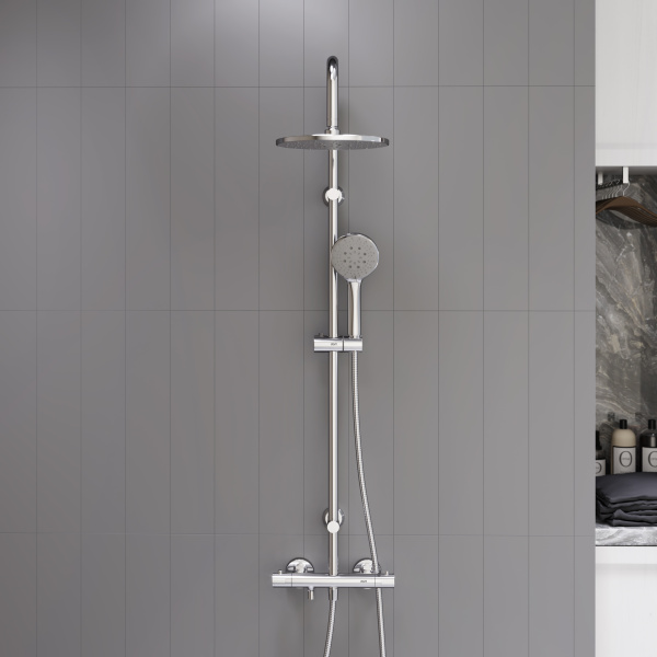 Душевая стойка Dorff Futura D0710500 хром глянцевый