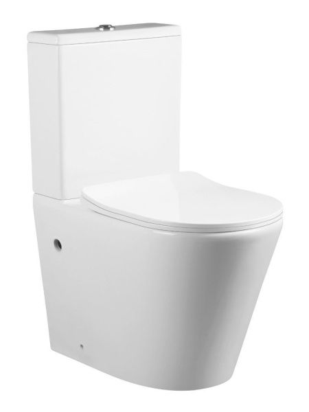 Унитаз напольный безободковый белый Cerutti SPA SELLA GW CT9864 с сиденьем микролифт Унитаз напольный безободковый белый Cerutti SPA SELLA GW CT9864 с сиденьем микролифт
