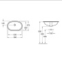 Раковина Villeroy & Boch O.Novo 55 см 41625001 встраиваемая снизу