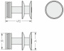 Крючек двойной СУНЕРЖА 50-2010-0003 Флок бронза Крючек двойной СУНЕРЖА 50-2010-0003 Флок бронза