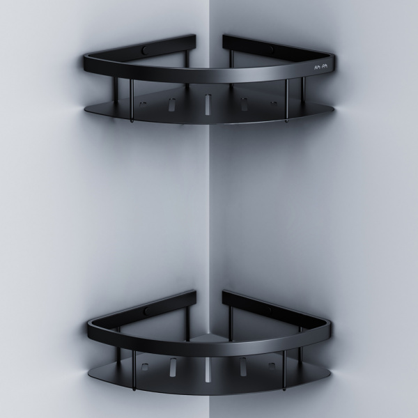 Полка для душа AM.PM Sense L 20755 A7454222 черная матовая