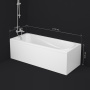 Акриловая ванна AM.PM Sense 170x70 W76A-170-070W-A