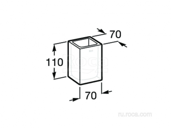 Стакан Roca Ice 816860012 Стакан Roca Ice 816860012