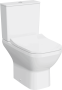 Унитаз-компакт безободковый с тонким сиденьем микролифт VitrA Integra Square Open-Back 9833B003-7205 Унитаз-компакт безободковый с тонким сиденьем микролифт VitrA Integra Square Open-Back 9833B003-7205