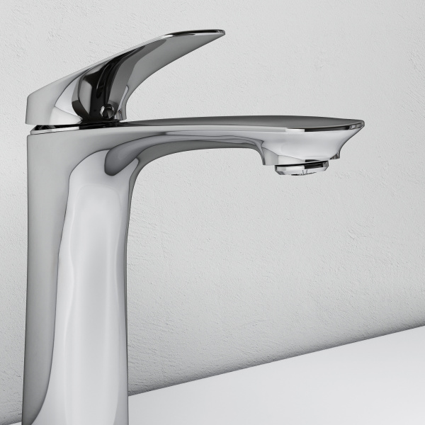 Смеситель для раковины Abelsberg Perfecta INF60101CH хром глянцевый