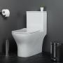 Унитазмоноблок безободковый с сиденьем  BelBagno LOUNGE BB8618CPR-MN/SC Унитазмоноблок безободковый с сиденьем  BelBagno LOUNGE BB8618CPR-MN/SC