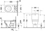 Унитаз напольный DURAVIT STARСK 3 0126090000 Унитаз напольный DURAVIT STARСK 3 0126090000