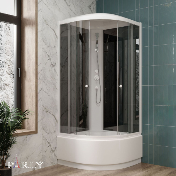 Душевая кабина Parly Classic EC821 профиль белый