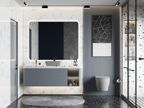 Унитаз Abber Bequem AC1102MG подвесной с микролифтом