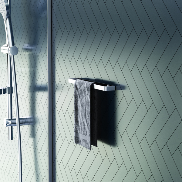 Полотенцедержатель Damixa Jupiter DA77346400 черный глянцевый