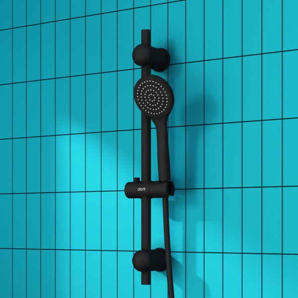 Душевой гарнитур Dorff Comfort D0108000BL черный матовый