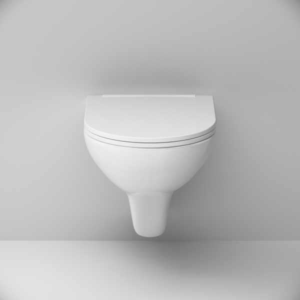 Подвесной унитаз FlashClean с сиденьем микролифт AM.PM Gem C901700SC