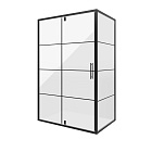 Душевое ограждение 120x80x190 Niagara Nova NG-0220-08 BLACK Душевое ограждение 120x80x190 Niagara Nova NG-0220-08 BLACK