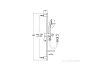Душевой набор Roca Plenum Go 120/3F 5B1P11CB0 Душевой набор Roca Plenum Go 120/3F 5B1P11CB0