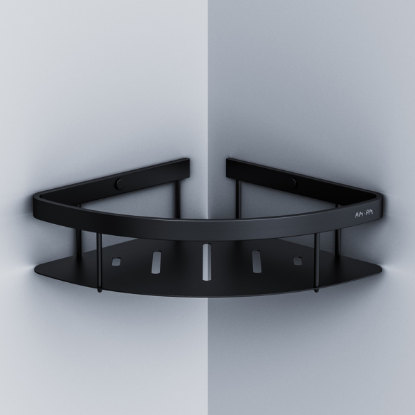 Полка для душа AM.PM Sense L 20755 A7454122 черная матовая