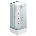 Душевая кабина с полкой 90x90 Niagara Classic NG-1108-14BKG средний поддон стекло матовое Душевая кабина с полкой 90x90 Niagara Classic NG-1108-14BKG средний поддон стекло матовое