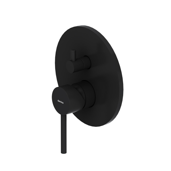 Встраиваемый смеситель Damixa Scandinavian Pure 367100300 черный матовый