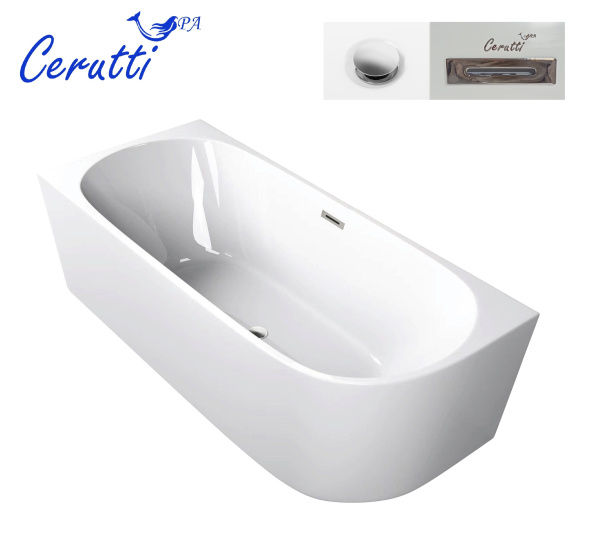 Ванна акриловая Ceruttispa Ami 170x75 CT10090