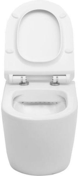 Унитаз подвесной Aquanet CETUS-W безободковый с микролифтом