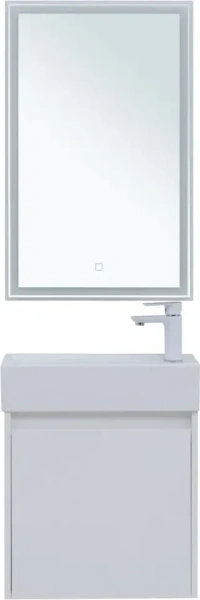 Мебель для ванной Aquanet Nova Lite 50 подвесная белая