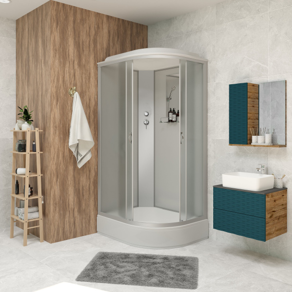 Душевая кабина 120x90 Niagara Classic NG-33294-14L средний поддон стекло матовое Душевая кабина 120x90 Niagara Classic NG-33294-14L средний поддон стекло матовое