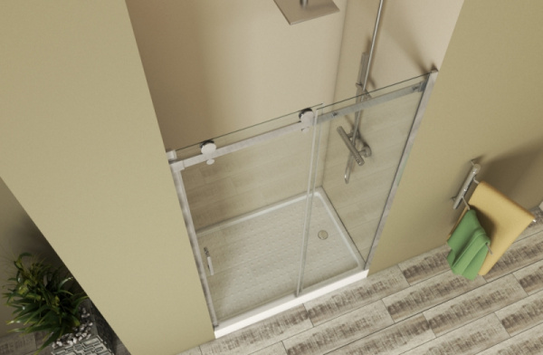 Душевая дверь в нишу 120x200 Bravat Wave BD120.4102S Душевая дверь в нишу 120x200 Bravat Wave BD120.4102S