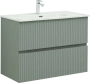 Тумба под раковину Aquanet Джейн 90 см 00313319 подвесная мисти грин