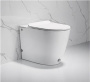 Приставной безободковый унитаз Cerutti SPA Barbaria Pulse импульсный смыв, с сиденьем микролифт Приставной безободковый унитаз Cerutti SPA Barbaria Pulse импульсный смыв, с сиденьем микролифт