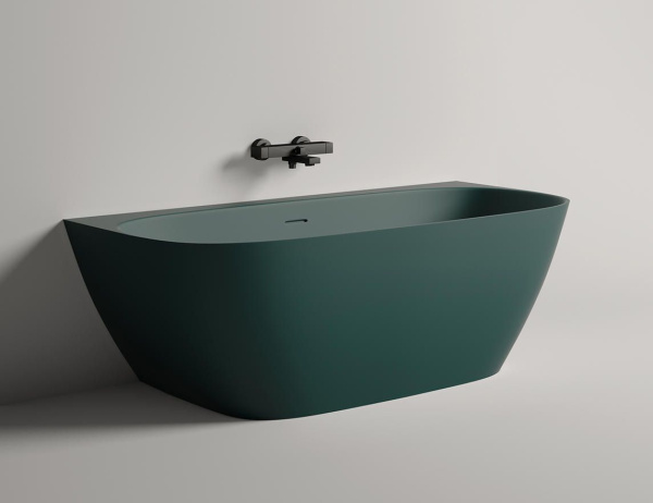 Ванна из литьевого камня Salini Sofia wall 170х80 102512G окрашена по RAL