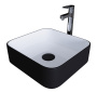 Раковина GROSSMAN GR-4042BW накладная черная матовая Раковина GROSSMAN GR-4042BW накладная черная матовая