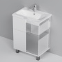 Тумба под раковину Am.Pm Gem 60 см M90FSX06022WG32 напольная белая