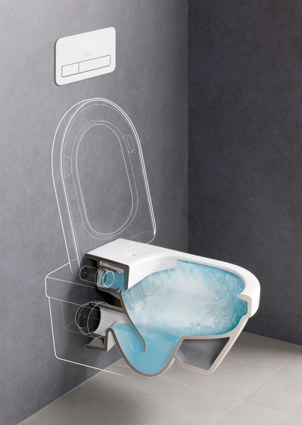 Унитаз Villeroy & Boch Architectura 5685R001 подвесной безободковый