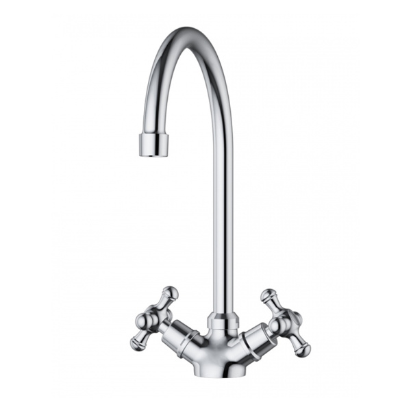 Смеситель для кухонной мойки RedBlu by Damixa Retro 230000000 хром глянцевый