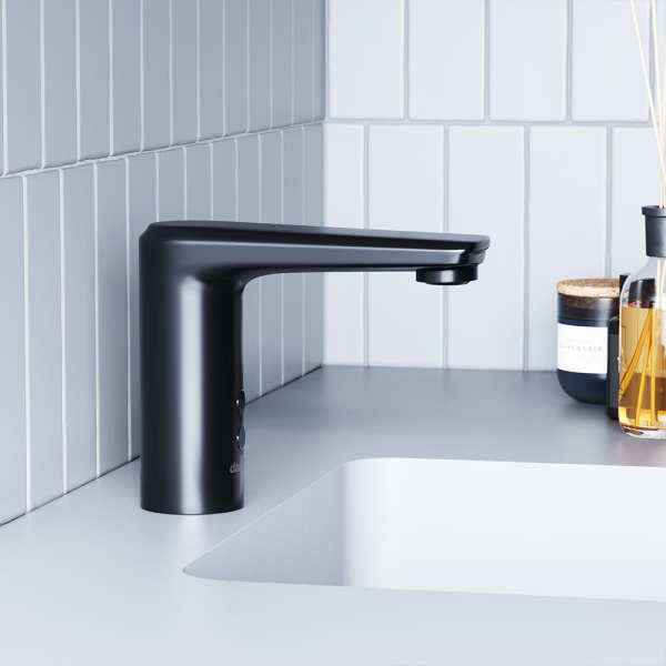 Смеситель для раковины с сенсором Damixa Jupiter черный матовый