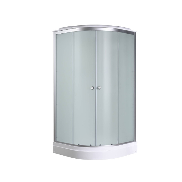 Душевая кабина AvaCan 100x100 D2010 профиль хром