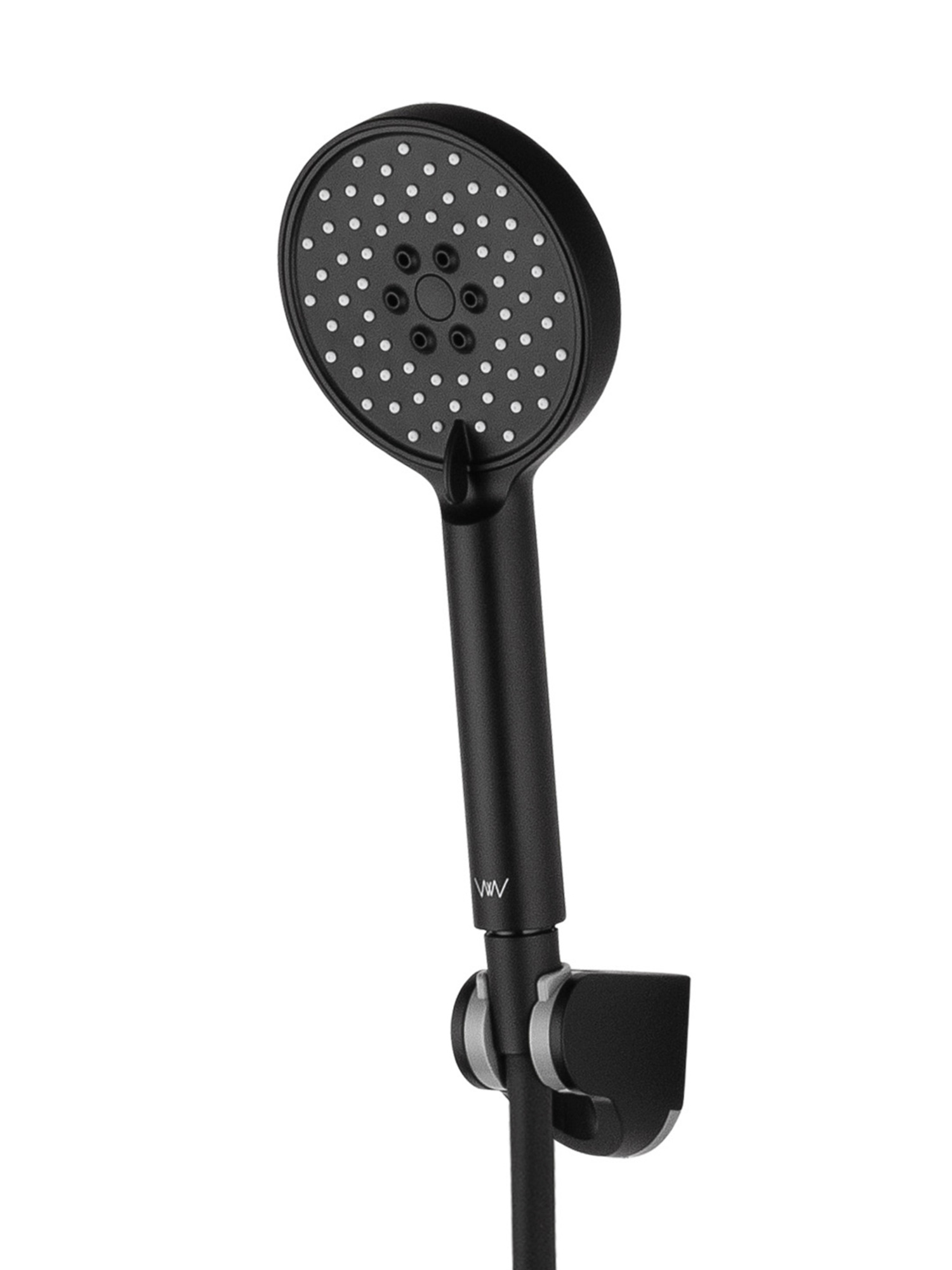 Смеситель для душа с термостатом и гарнитуром Wonzon & Woghand Inn 5 WW-B1005-A-MB черный матовый