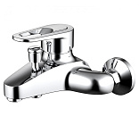 Смеситель для ванны c коротким изливом Bravat Loop F6124182CP-01-RUS Смеситель для ванны c коротким изливом Bravat Loop F6124182CP-01-RUS
