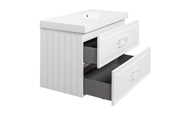 Тумба под раковину La Fenice Cubo Bianco TWIN белый 90 FNC-01-CUB-B-90-2 Тумба под раковину La Fenice Cubo Bianco TWIN белый 90 FNC-01-CUB-B-90-2
