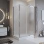 Душевой уголок 90x120 см BelBagno UNO-195 Uno-195-ah-1-100/80-p-cr хром Душевой уголок 90x120 см BelBagno UNO-195 Uno-195-ah-1-100/80-p-cr хром