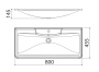 Раковина из литьевого мрамора 80x46 см BelBagno ALBANO BB800/455-LV-MR-ALR белый Раковина из литьевого мрамора 80x46 см BelBagno ALBANO BB800/455-LV-MR-ALR белый