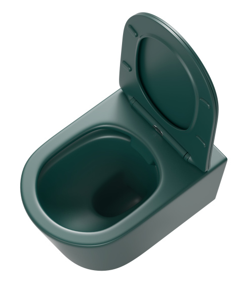 Унитаз подвесной Sapbox Lumara SB1124C1-MDG безободковый с микролифтом