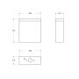 Чаша унитаза безободковая  BelBagno ARDENTE-R BB051CPR Чаша унитаза безободковая  BelBagno ARDENTE-R BB051CPR