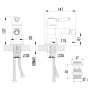 Смеситель для биде Lemark Villa LM4808C Смеситель для биде Lemark Villa LM4808C