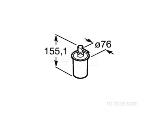 Диспенсер Roca Twin 816704001 Диспенсер Roca Twin 816704001