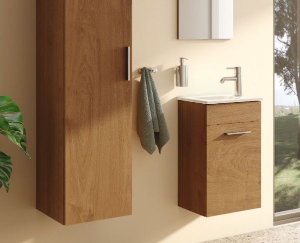 Комплект мебели с дверцами тумба раковина зеркало 38,5x28 см VitrA Mia 67089 Комплект мебели с дверцами тумба раковина зеркало 38,5x28 см VitrA Mia 67089