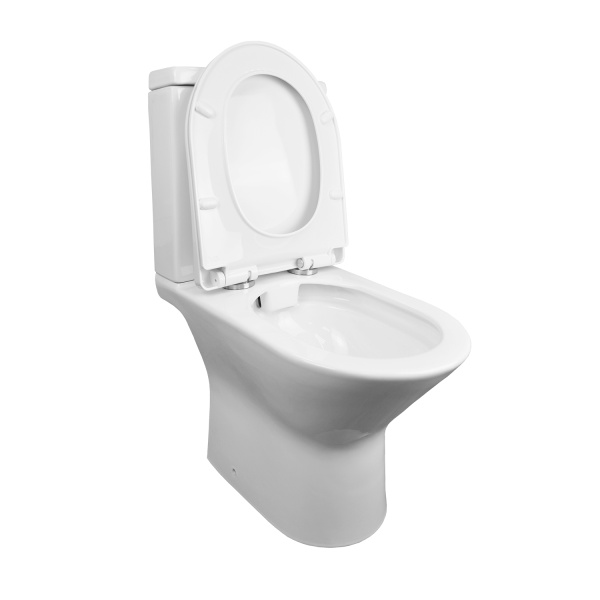 Унитаз-компакт Azario Fretta AZ-1223 безободковый с микролифтом