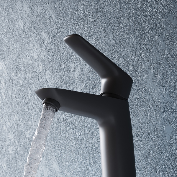 Смеситель для раковины Dorff Prime New черный матовый